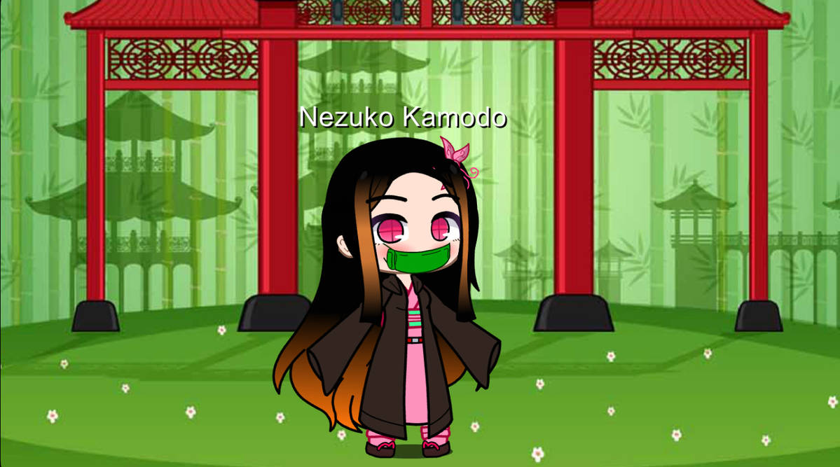 Create Nezuko from Demon Slayer in Gacha Club! 