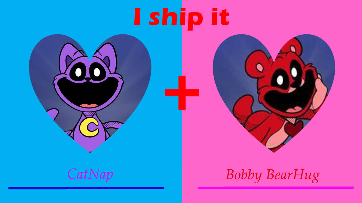 CatNap X Bobby BearHug by gamers666girl on DeviantArt