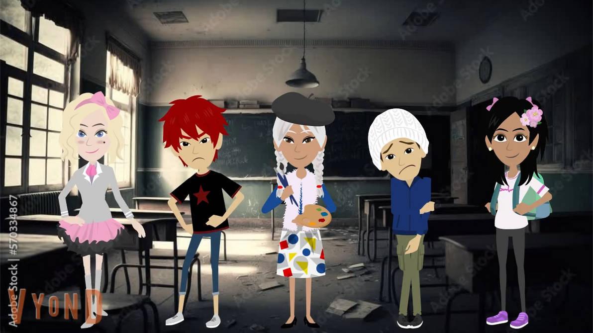 Baldi's Students redesigned in Vyond by NEONStudios2024 on DeviantArt