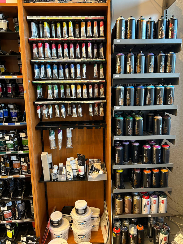 Graffiti Rack Graffiti Art Shelf by NEONStudios2024 on DeviantArt