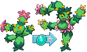 Marcactus Evolution Line Cactress (Maractus Dawn Stone Evolution) by SkidMarc25 on DeviantArt
