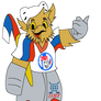 Iihf junior championship Russia 2000 mascot reboot