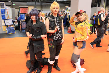 FF15 Noctis, Prompto and Cindy