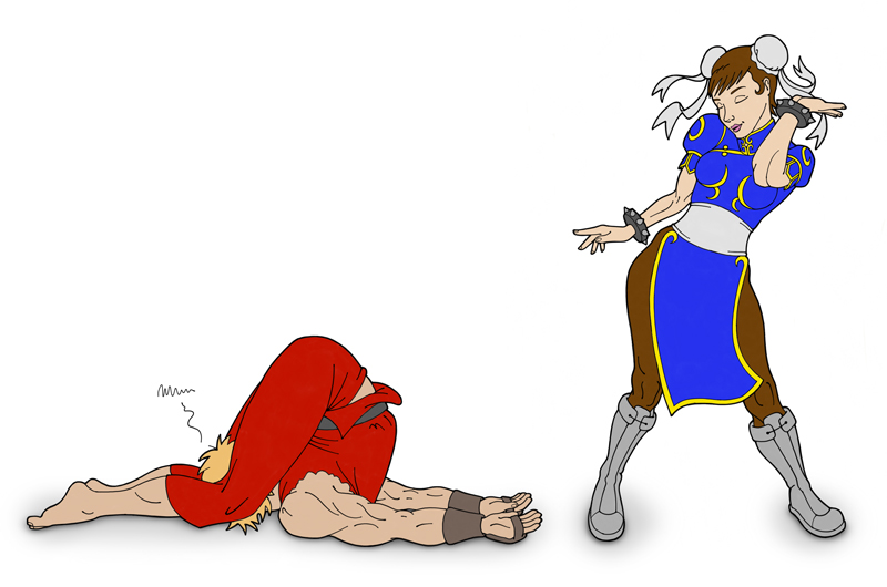 Draw Everything Part 4 and 5: Chun Li Wins