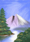 Mountain by WilmavS