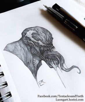 Venom drawing