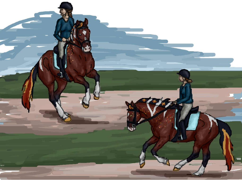 Pirate Captainess- Dressage Training