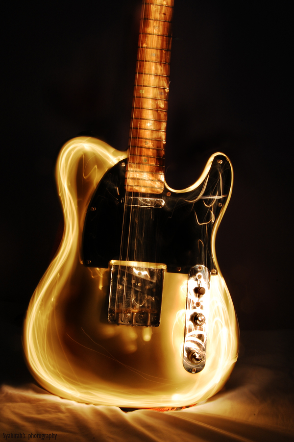 Light Painting The Guitar