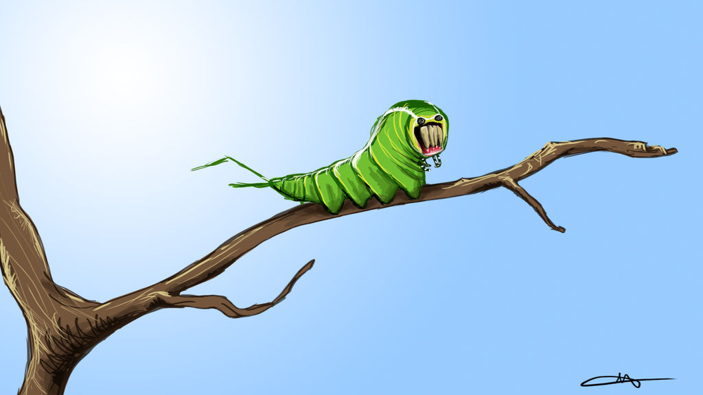 167 - Larva by Shasel on DeviantArt