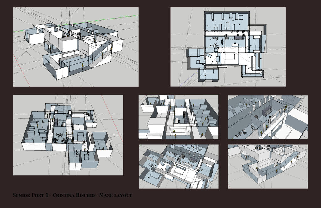 Maze Level Layout Maze Layout Draft one by Riskyo on DeviantArt