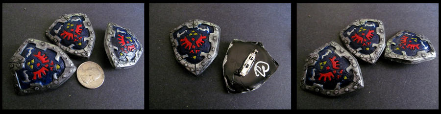 Legend of Zelda Hylian Shield Pin