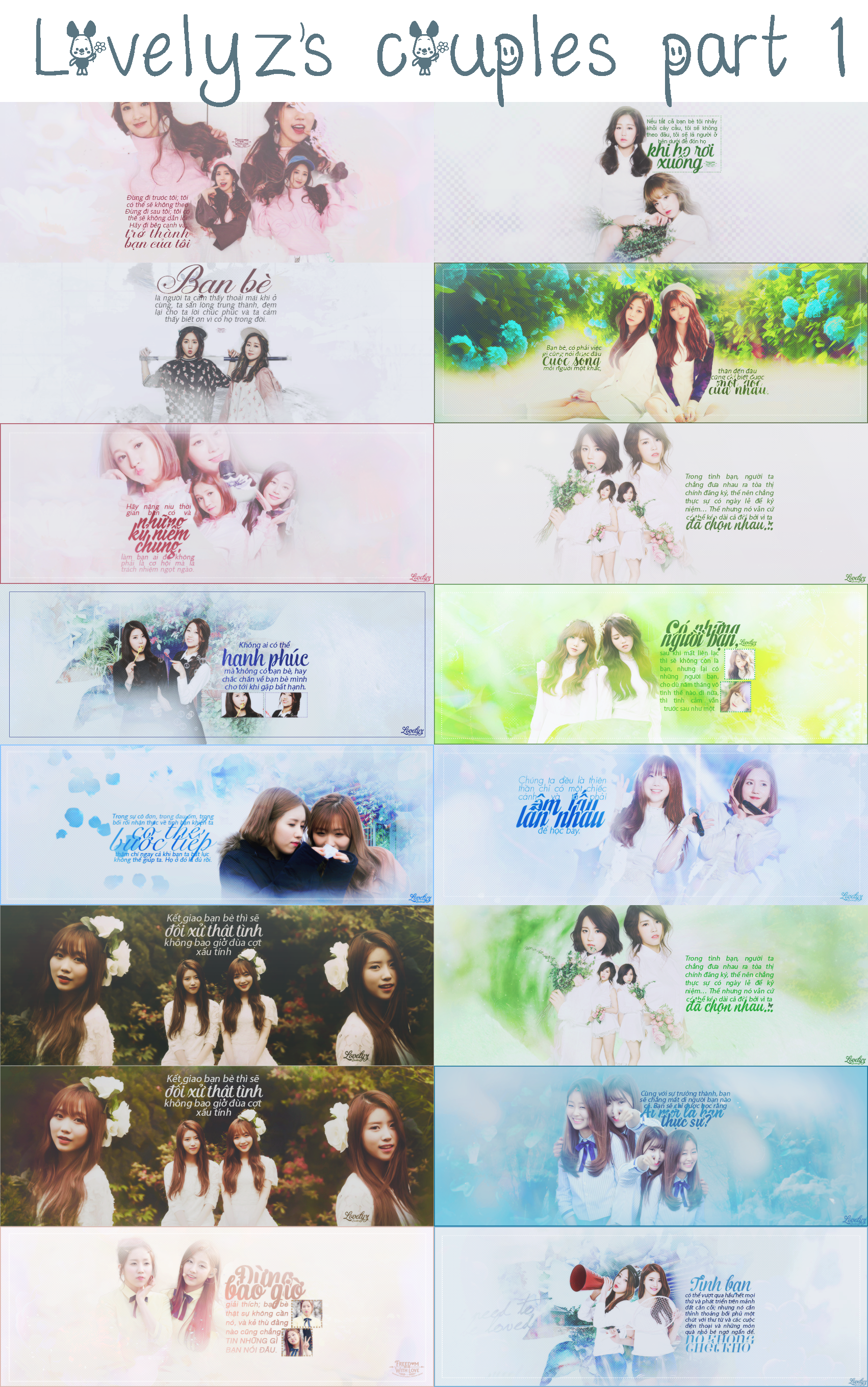 [Share PSD] Lovelyz's Couple