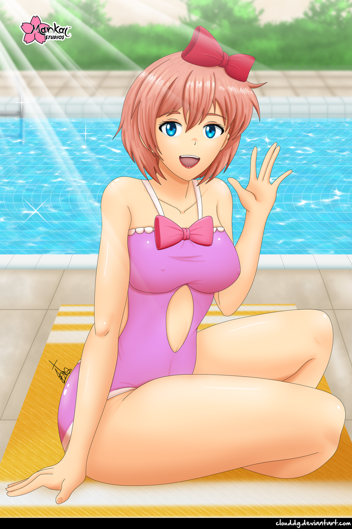 DDLC: Summertime (OC Fanart) by me by WillianXS on DeviantArt