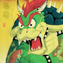 Bowser Ukiyo-e