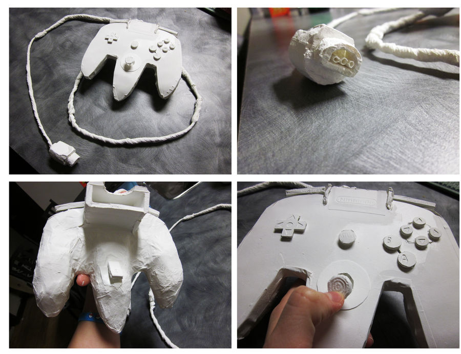 Paper N64 controller by sakurachan24 on DeviantArt