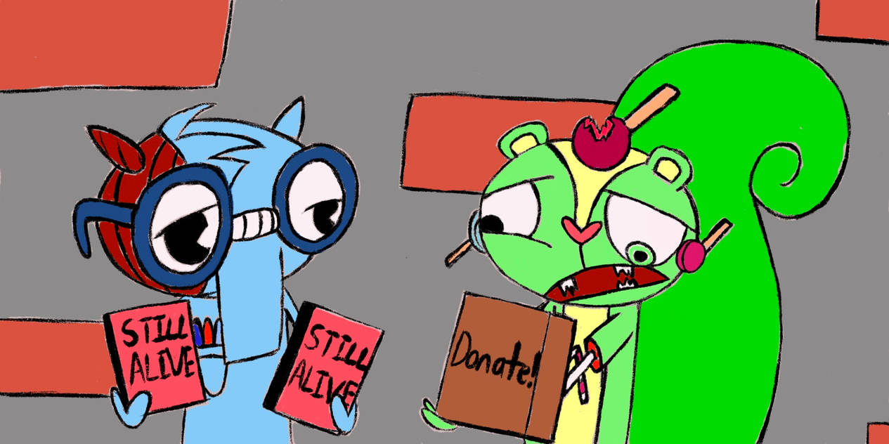 HTF: Still Alive - Show Must Go On by Midnight-Lovestruck on DeviantArt