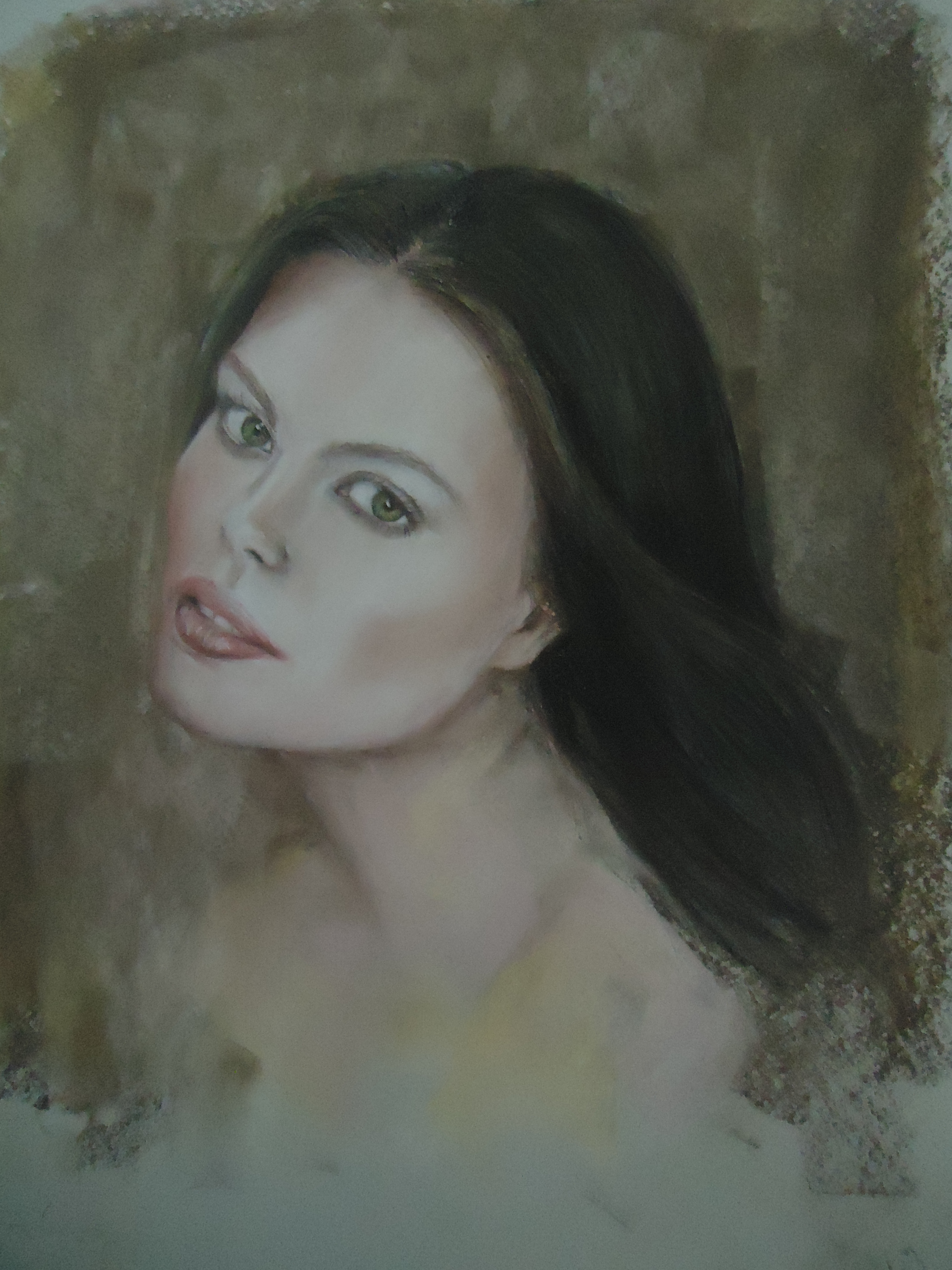 soft pastel portrait