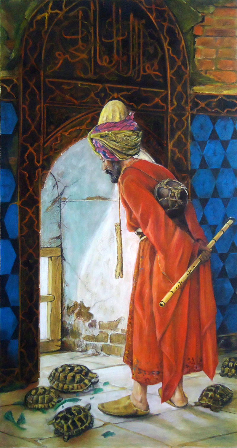 kaplumbaga terbiyecisi by blackblacksea