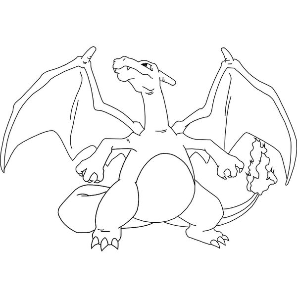 Charizard Writing Free Charizard Template by BehindClosedEyes00 on DeviantArt