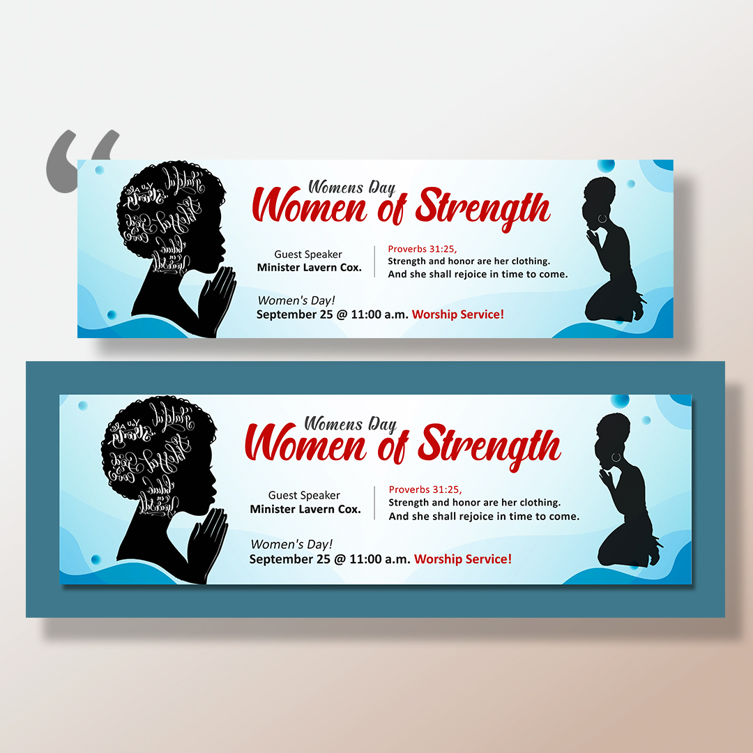 Banner Ladies Program Women Empowerment Banner Design by mdalaminhere01 on DeviantArt