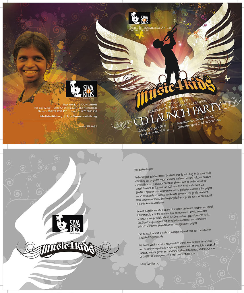 siva4kids - invitation