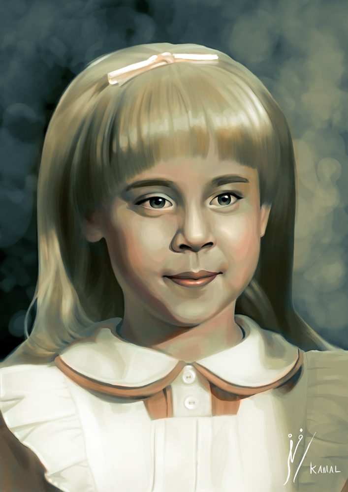 COMMISSION - Portrait of Alice