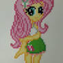 Equestria Girls Fluttershy Perler