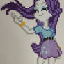 Equestria Girls Rarity Perler