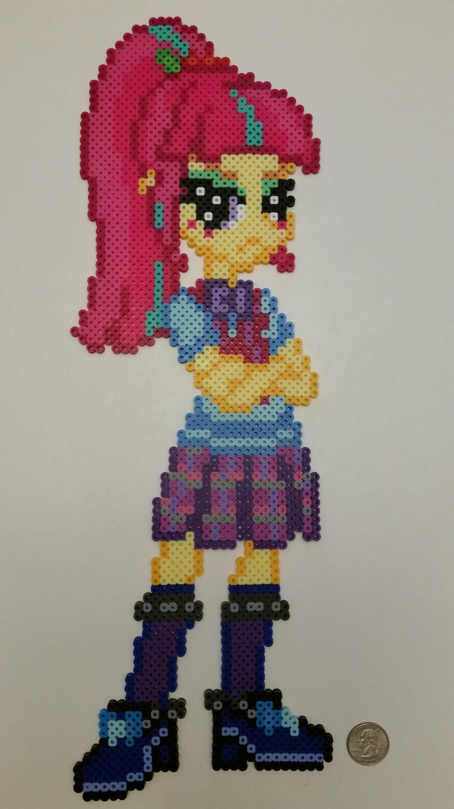 Equestria Girls Sour Sweet Perler