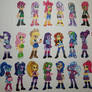 Equestria Girls Perlers - All Plus Fillies