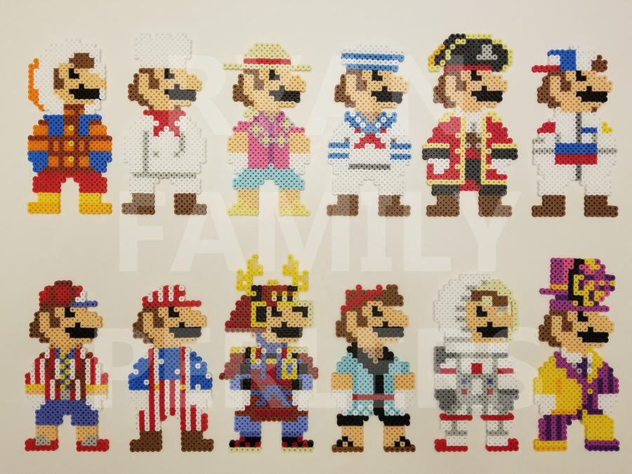 Super Mario Odyssey Power Moon Perlers by jrfromdallas on DeviantArt