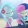 Lyra and Bonbon are having a moment ... FOREVER!