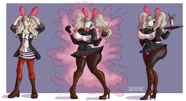 Commission - Ann Takamaki Bunnygirl TF