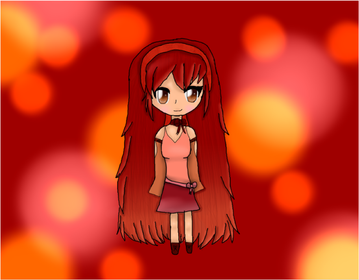 Red chibi by TheSapphireMage on DeviantArt