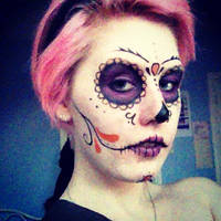 day of the dead queen / sugarskull