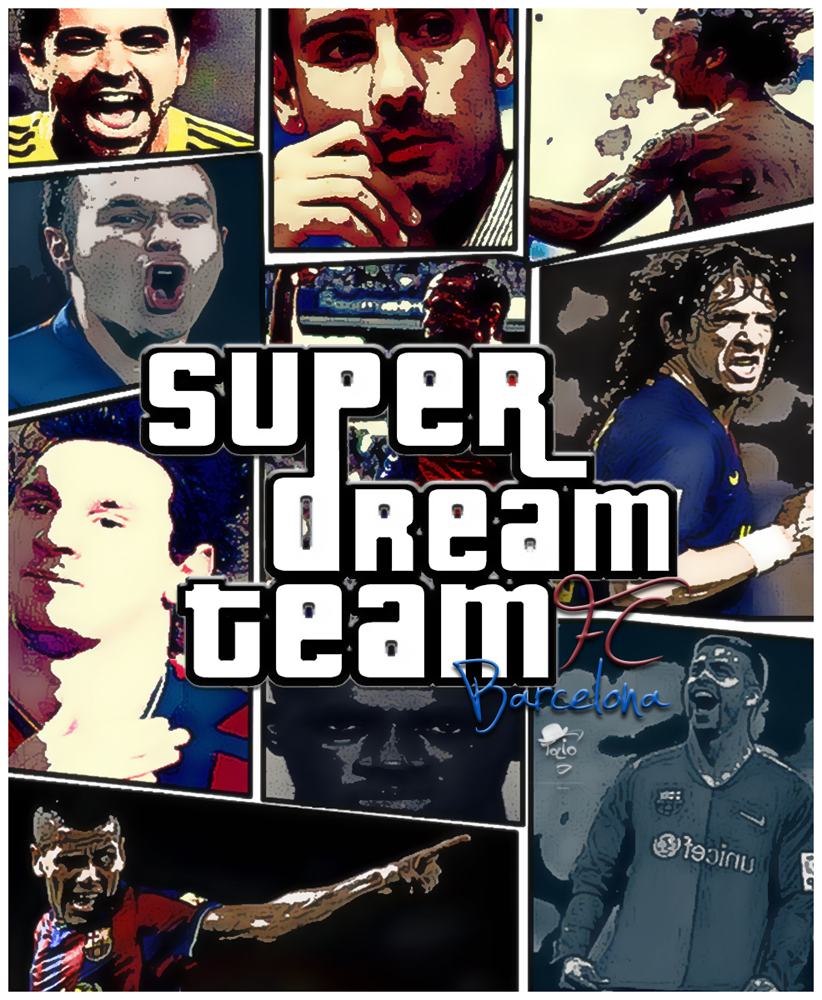 FC Barcelona super dream team