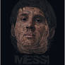 messi typography