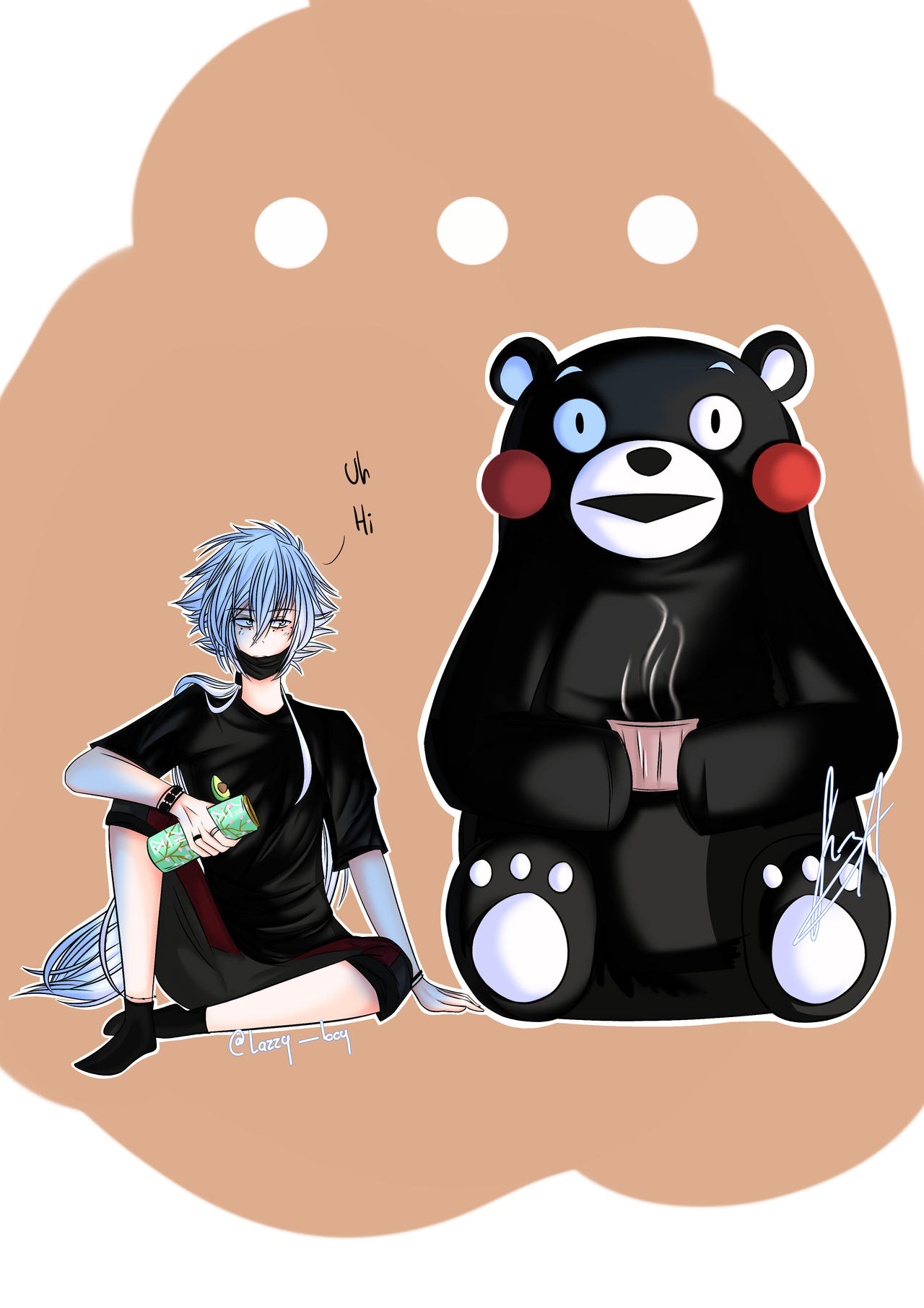 Kumamon Layout kumamon ~ by dinosaurio-rawr on DeviantArt