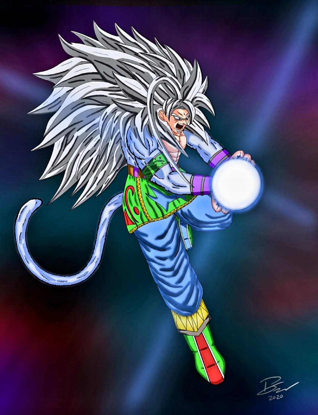 Super Saiyan 5 Goku by BrandonKuhn24469 on DeviantArt