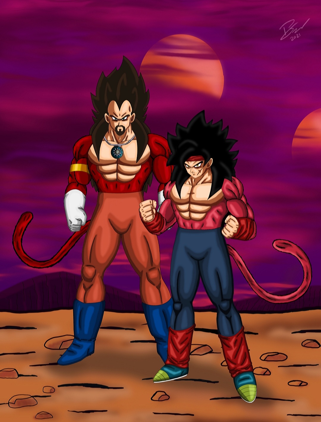 Pan SSJ4 Remake by GroxKOF on DeviantArt