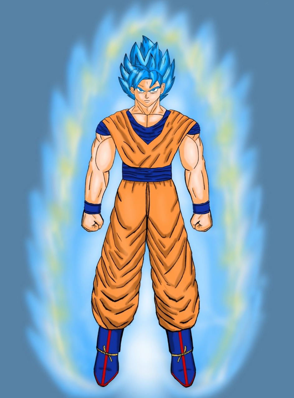 Super saiyan blue, Goku super saiyan blue, Goku drawing