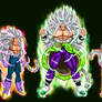 BROLY GOKU VEGETA SSJ5 BROLY GOKU VEGETA