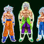 BROLY GOKU VEGETA ULTRA INSTINCT