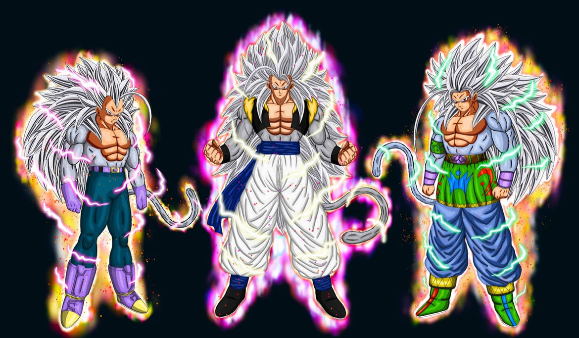 Super Saiyan 5 Gogeta Goku Vegeta by BrandonKuhn24469 on DeviantArt