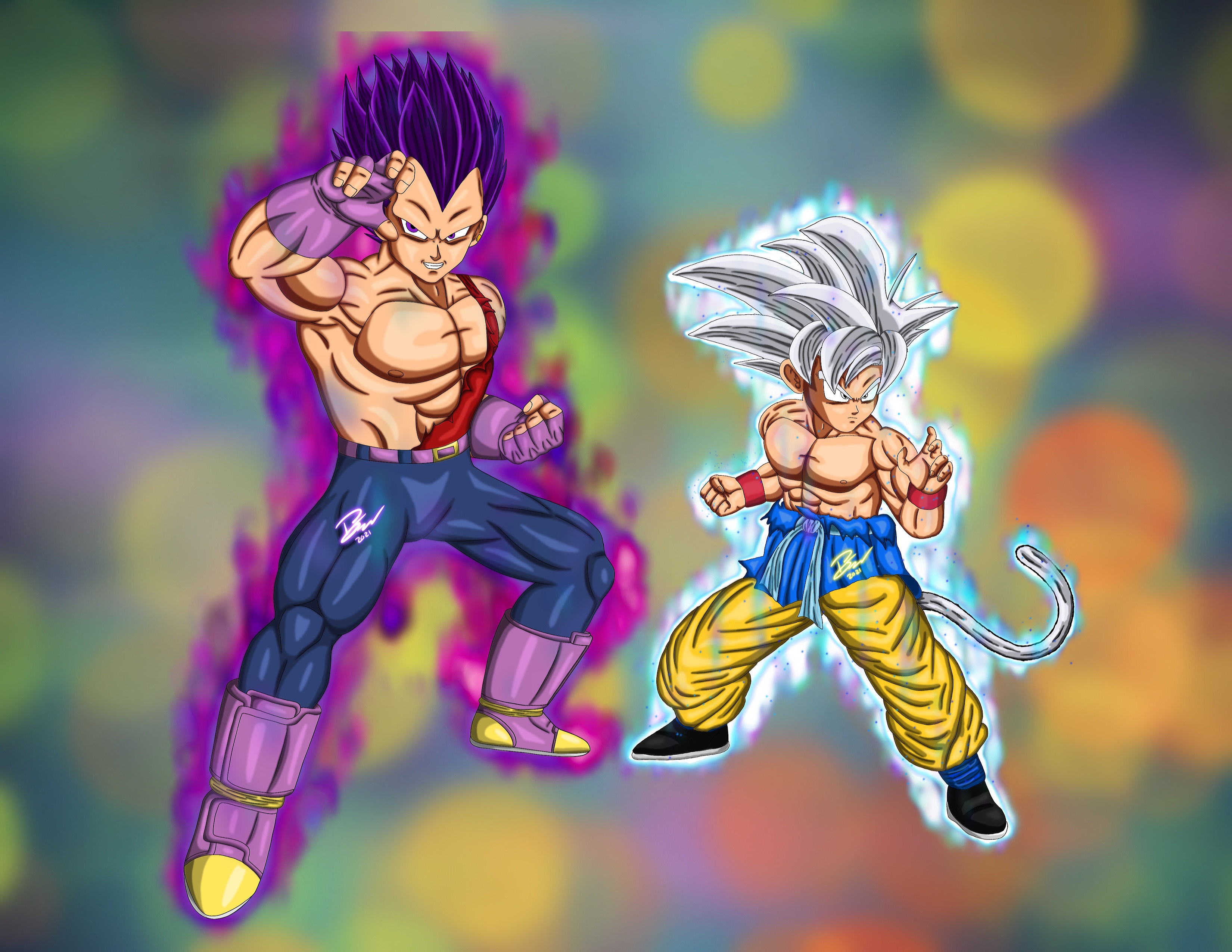 Dragon ball GT : Goku vs Baby by DaekarSenpai on DeviantArt