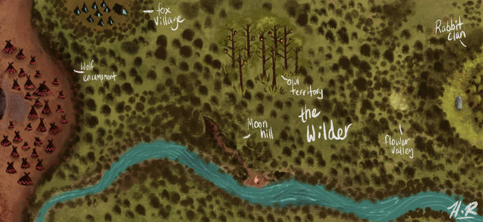 Map Of Wilder