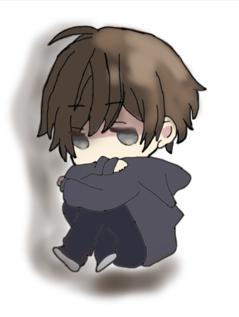 Menhera Kun Chibi- Depressed by lilyllama06 on DeviantArt