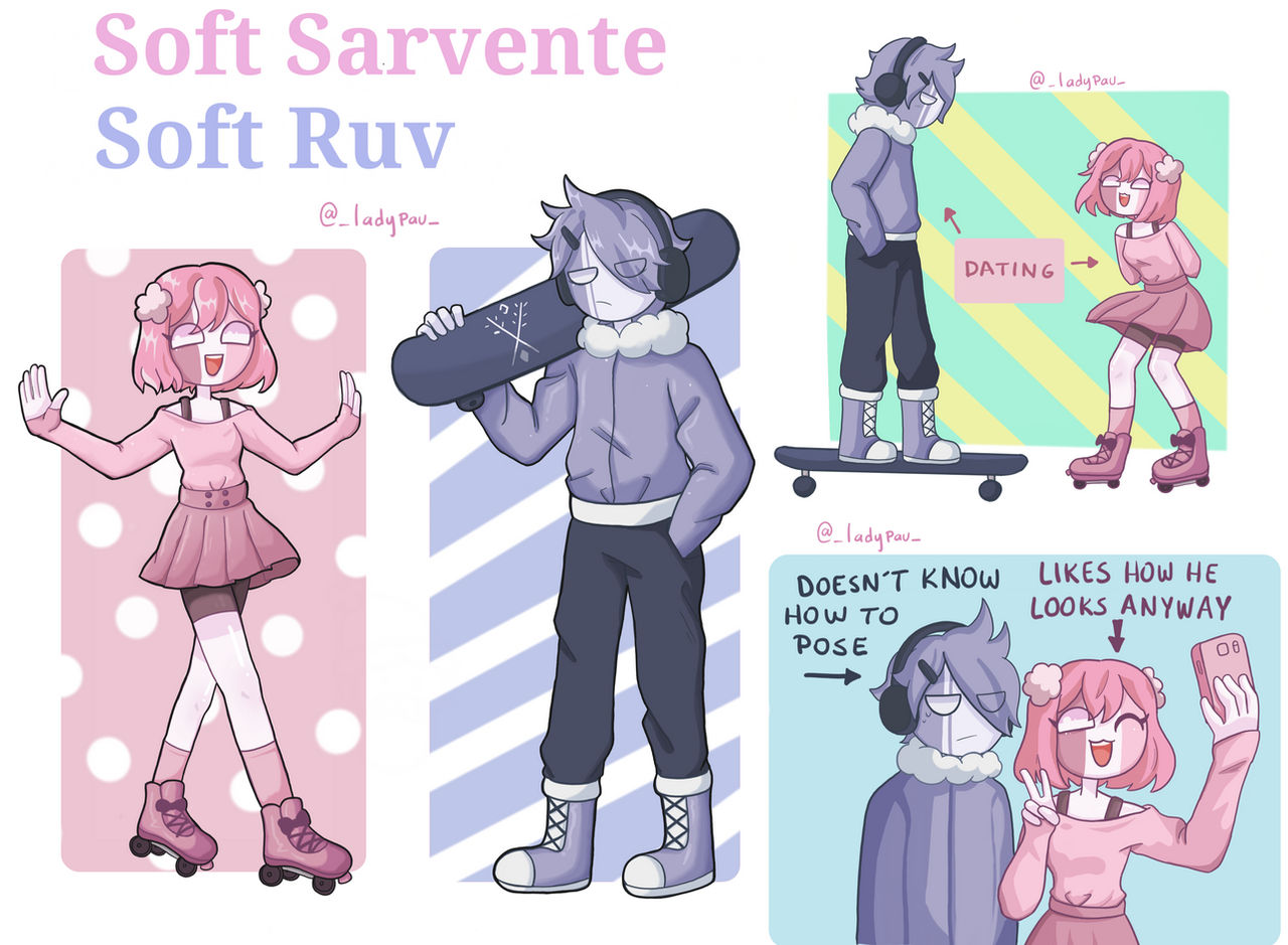 Soft Sarvent and Soft Ruv FNF Soft Mod by LadyPau22 on DeviantArt