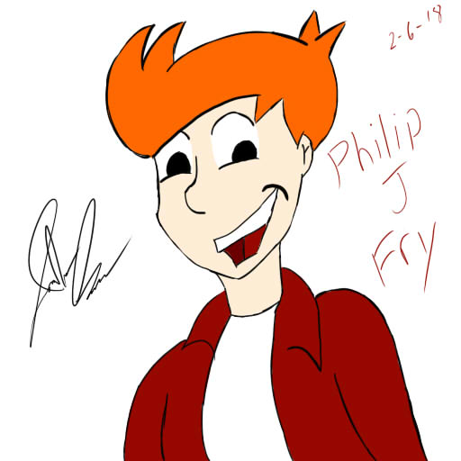 Philip J Fry ~ Futurama by pokemon0505 on DeviantArt