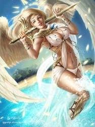 Heavenly warrior by AyyaSAP